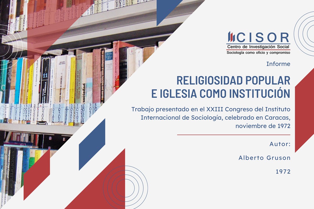 Lee más sobre el artículo Religiosidad popular e Iglesia como institución (1972)